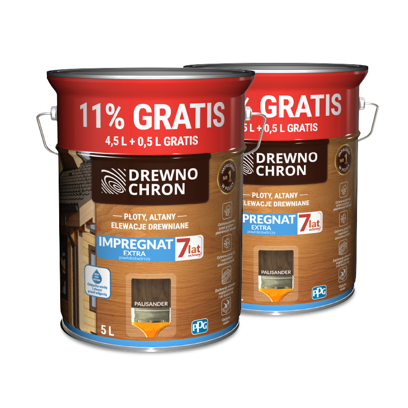 Impregnácia na drevo Extra filmotvorný palisander 5L